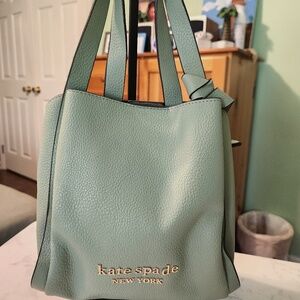 NWOT Kate Spade Mini Knott Leather Tote Bag